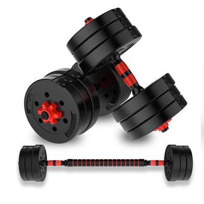 CoreForge Set 🏠 – (Rubber-coated Cement Dumbbells – Home) - ZAELUXE CRYSTAL
