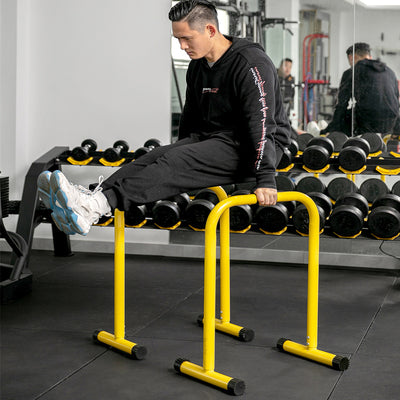 MoveBars Solo 🏗️ – (Gym Movable Single Parallel Bars) - ZAELUXE CRYSTAL